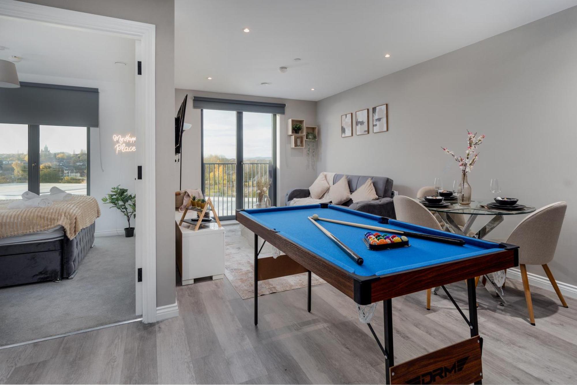 Springwell Suite - City Centre - Balcony & Pool Table - 3 Bed Лидс Экстерьер фото